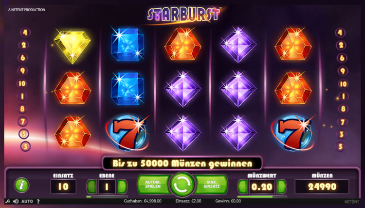Starburst Spielautomaten